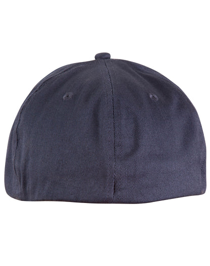 [CH36] HEAVY BRUSHED COTTON FITTED CAP