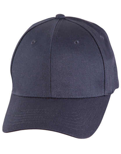 [CH36] HEAVY BRUSHED COTTON FITTED CAP
