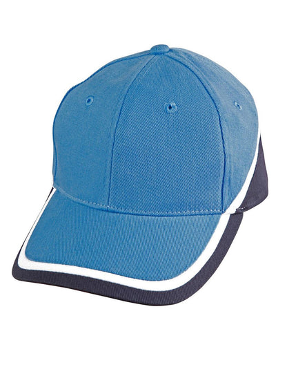 [CH38] Tri-color sue heavy brushed cotton cap