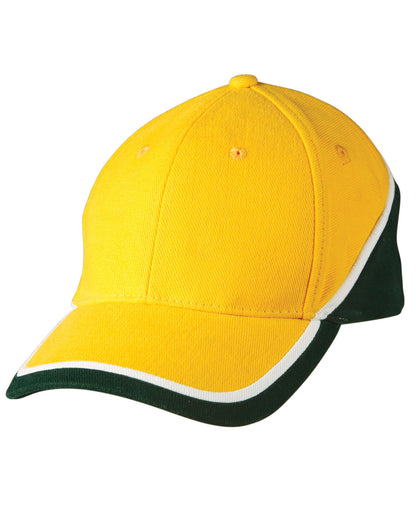 [CH38] Tri-color sue heavy brushed cotton cap
