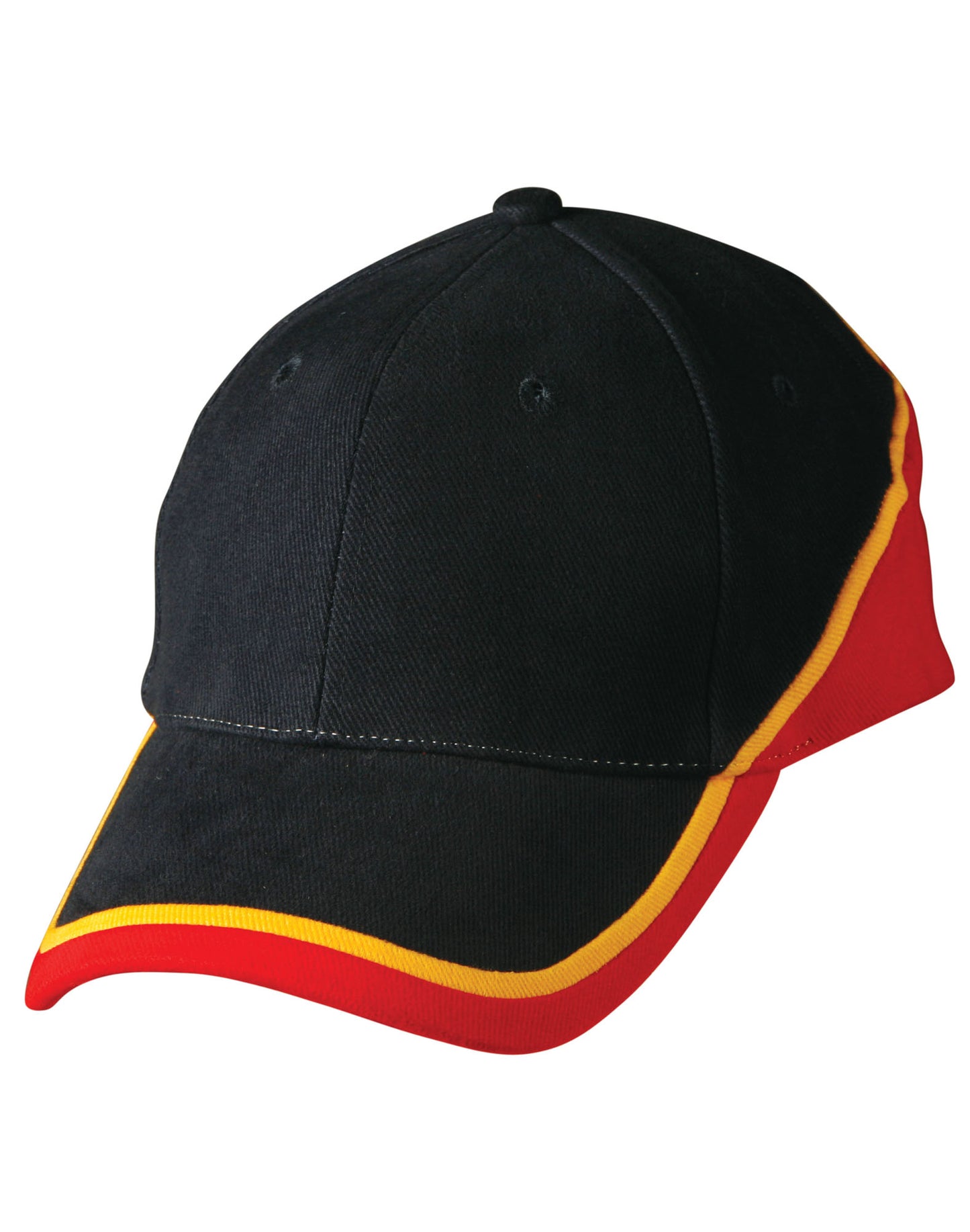 [CH38] Tri-color sue heavy brushed cotton cap