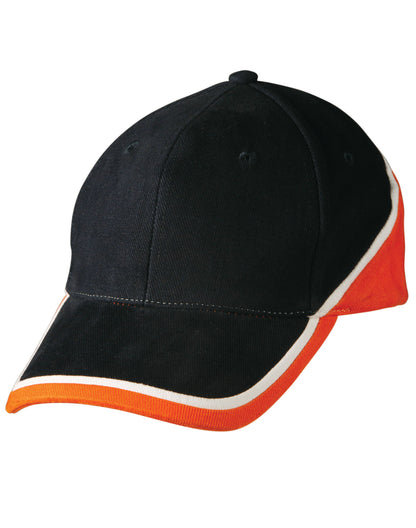 [CH38] Tri-color sue heavy brushed cotton cap