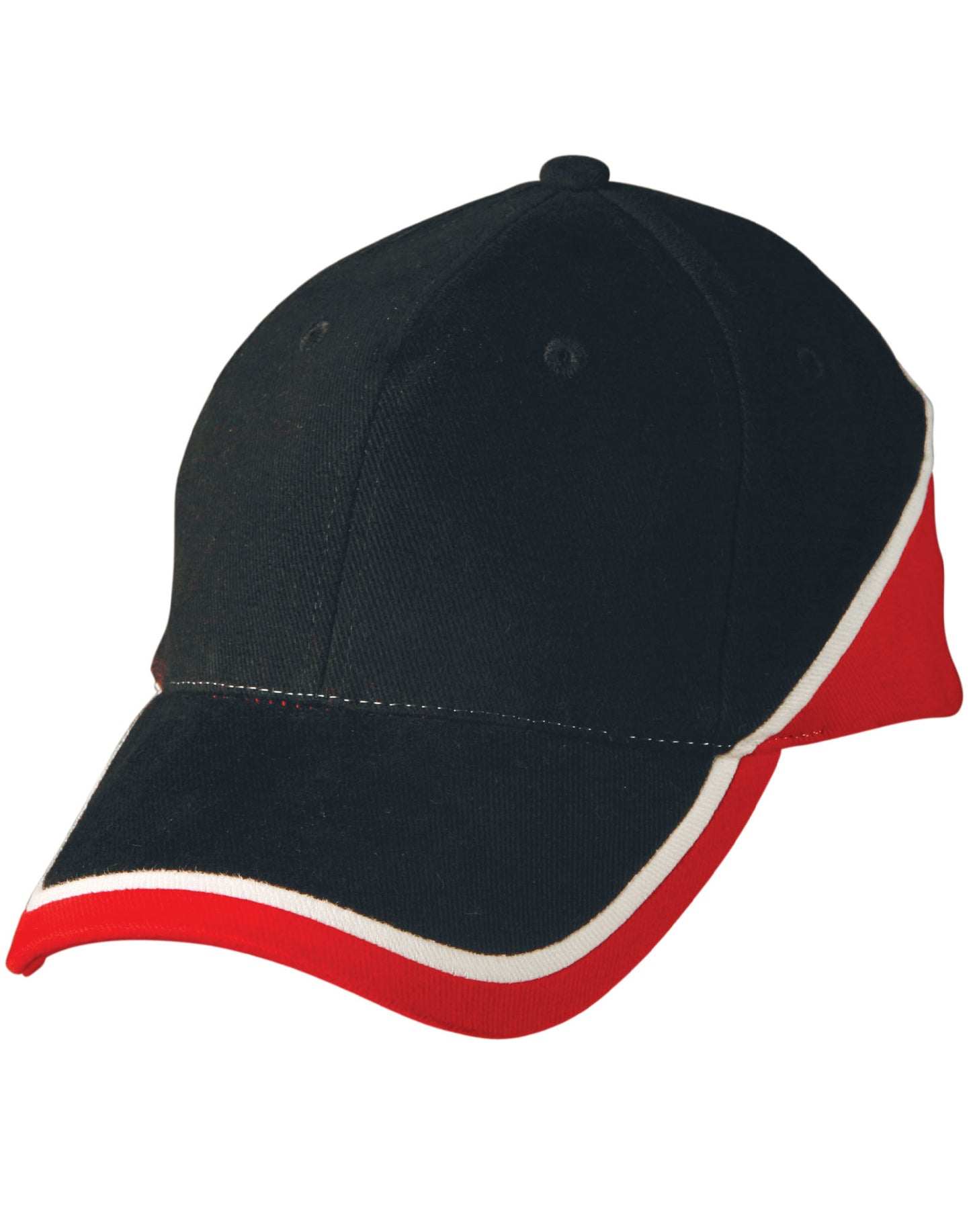 [CH38] Tri-color sue heavy brushed cotton cap