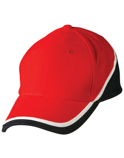 [CH38] Tri-color sue heavy brushed cotton cap