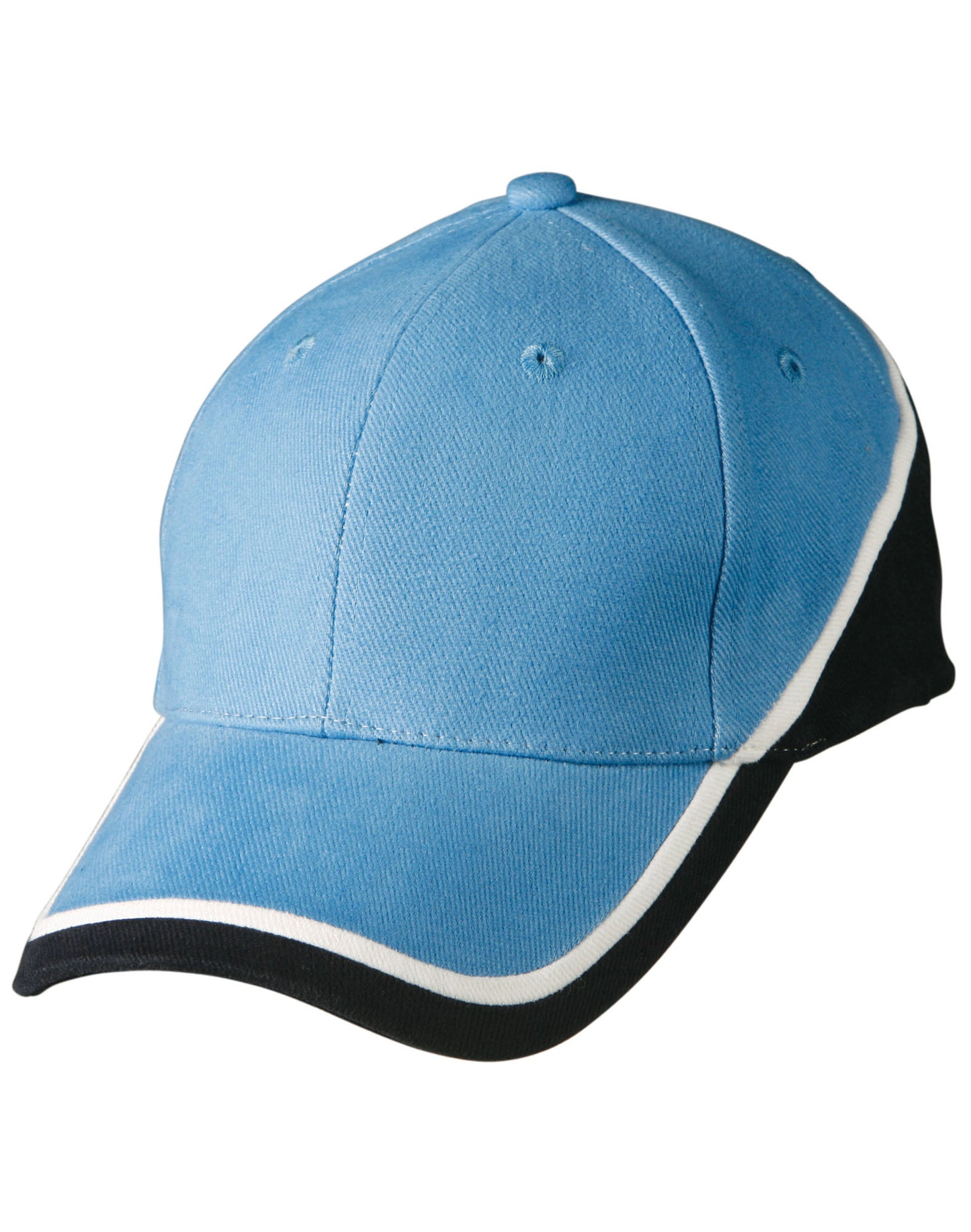 [CH38] Tri-color sue heavy brushed cotton cap