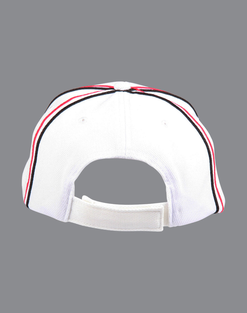 [CH76] Tri-color pique mesh structured cap