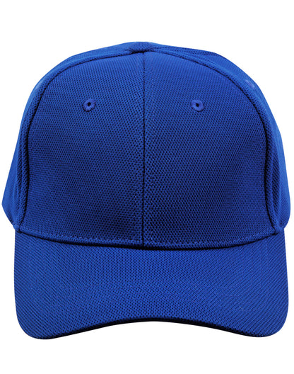 [CH77] Pique mesh structured cap.