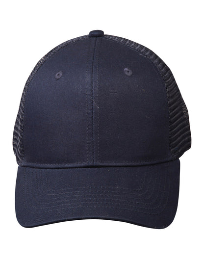 [CH89] Premium Cotton Twill Trucker Cap