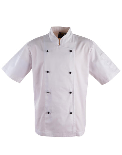 [CJ02] Chef's Jacket Short Sleeve