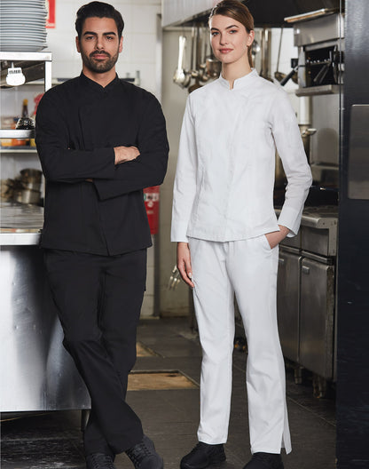 [CJ04] Ladies' Functinal Chef Jacket