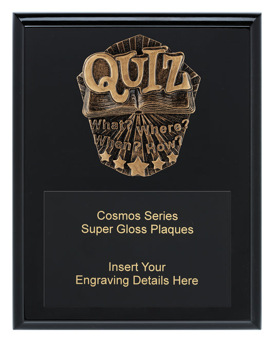 Cosmos Super Plaque - Quiz