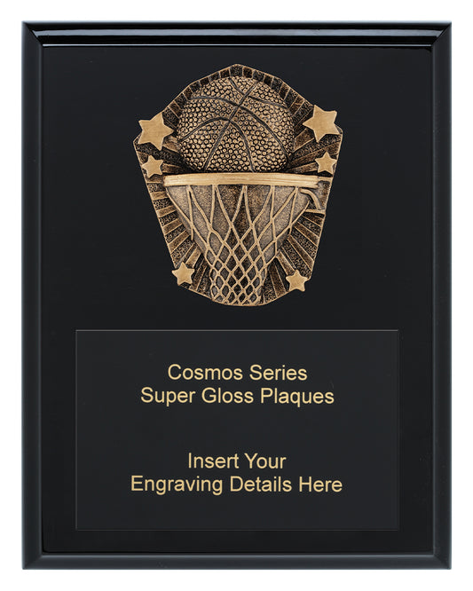 Cosmos Super Plaque - Basketball