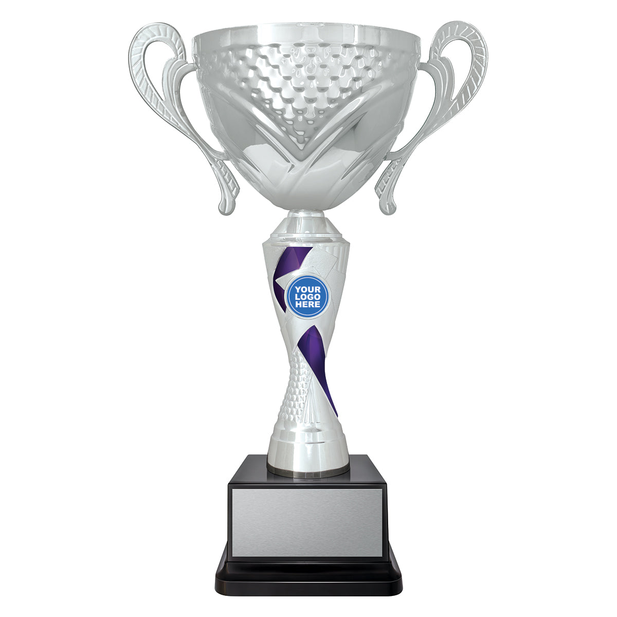 Trident - Silver / Purple