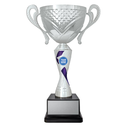Trident - Silver / Purple
