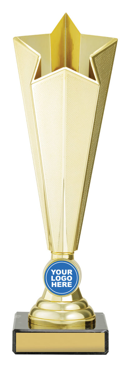 Mega Star Logo - Gold
