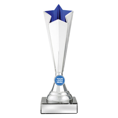 Mega Star Logo - Blue