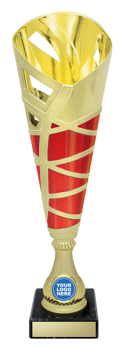 Hex Cup - Gold / Red