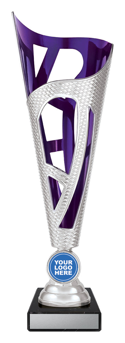 Dragon - Silver & Purple