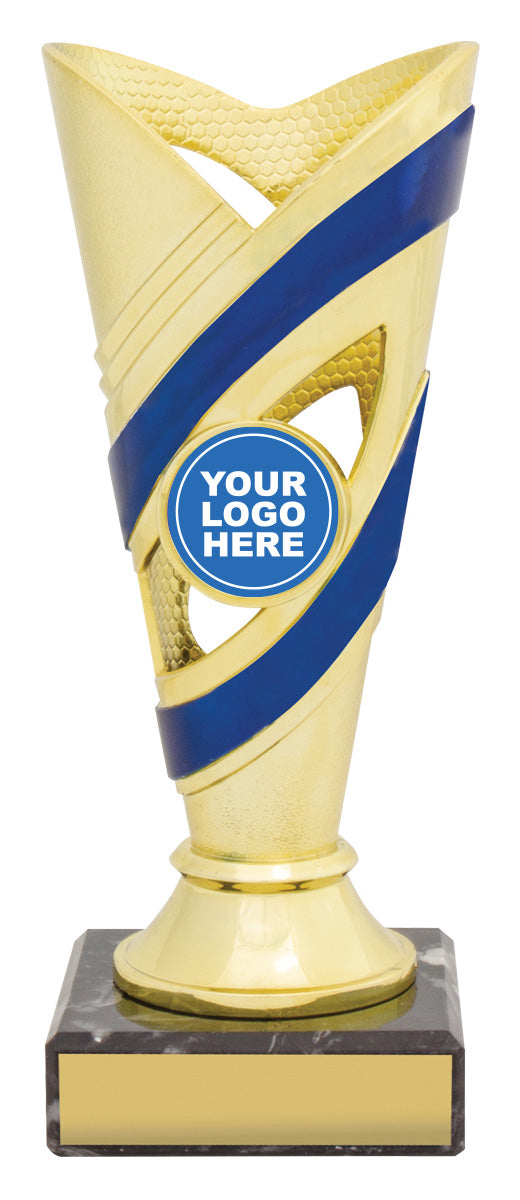 Curve Cups - Gold / Blue