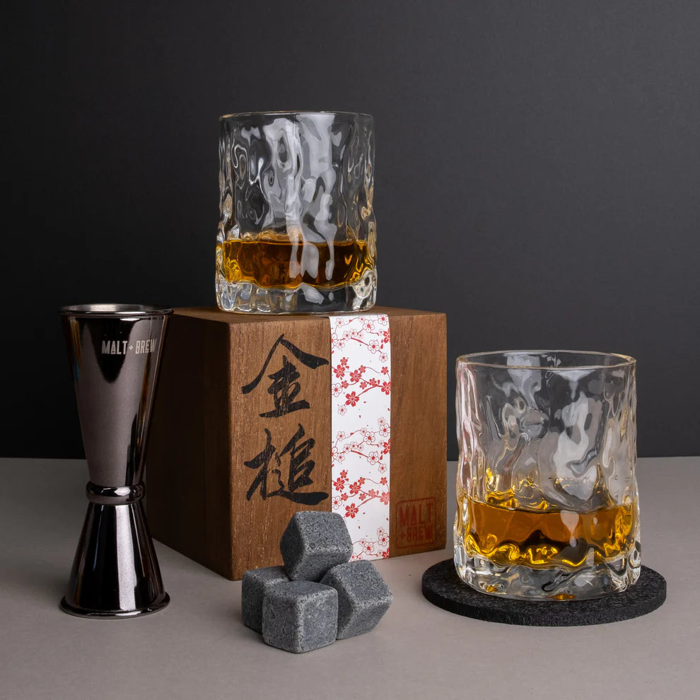 Malt & Brew Japan Inspired Hammer Glass