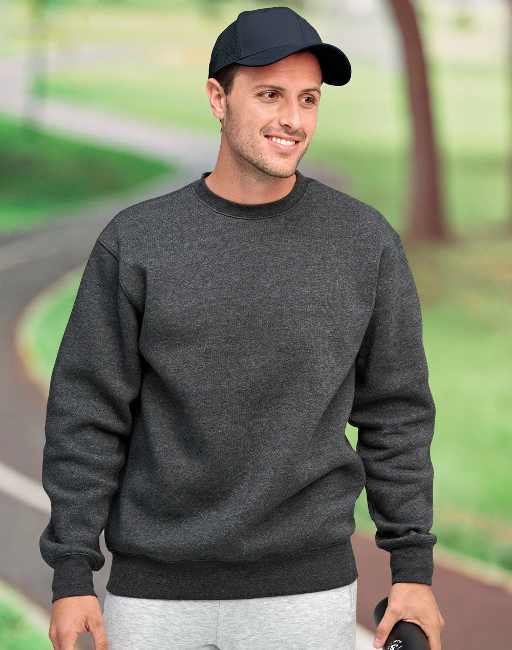 [FL01] American style crewfleecy sweat