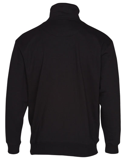 [FL02] 1/2 zip collar fleecy sweat