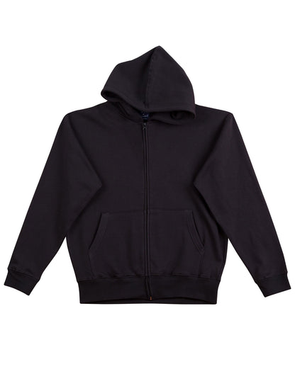 [FL03K] Kid's full-zip fleecy hoodie
