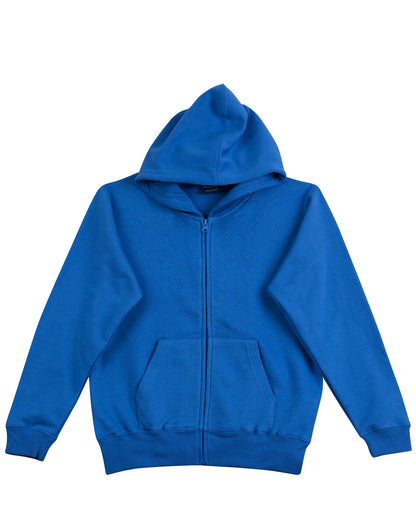 [FL03K] Kid's full-zip fleecy hoodie