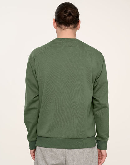 [FL05] Unisex Airlayered CVC Crew Neck Sweater
