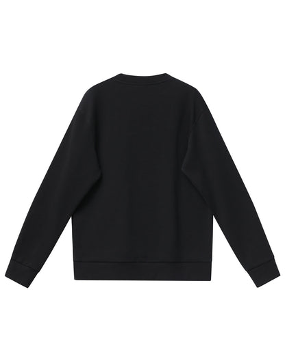 [FL05] Unisex Airlayered CVC Crew Neck Sweater