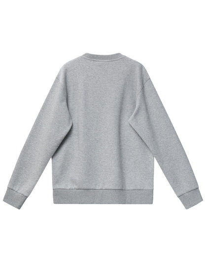 [FL05] Unisex Airlayered CVC Crew Neck Sweater