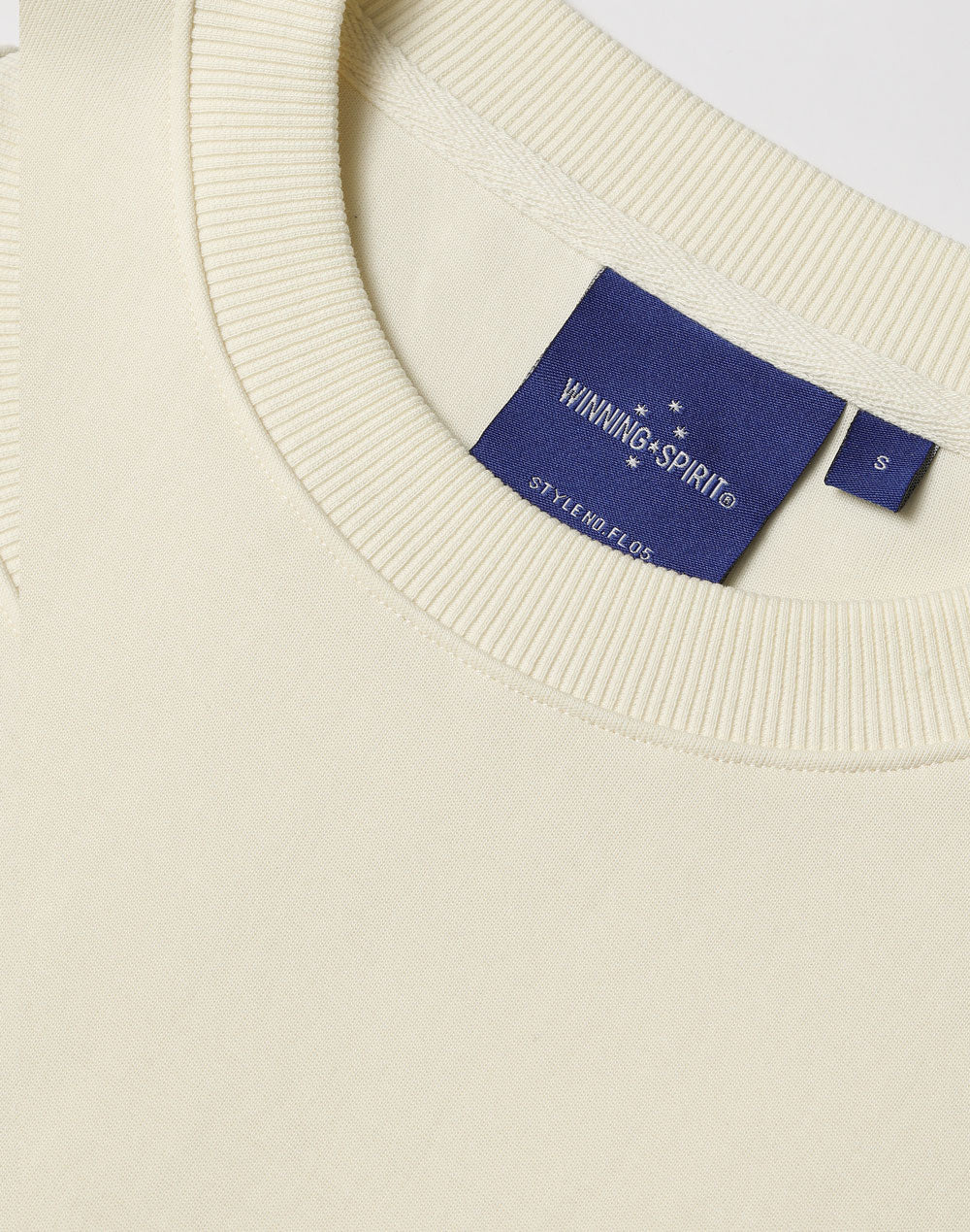 [FL05] Unisex Airlayered CVC Crew Neck Sweater