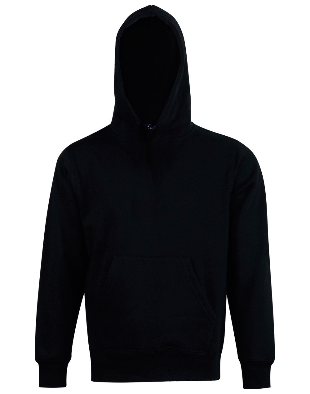 [FL09K] Kids' Close Front  Contrast Fleecy Hoodie