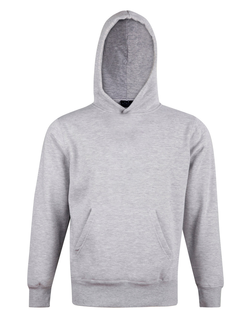 [FL09K] Kids' Close Front  Contrast Fleecy Hoodie