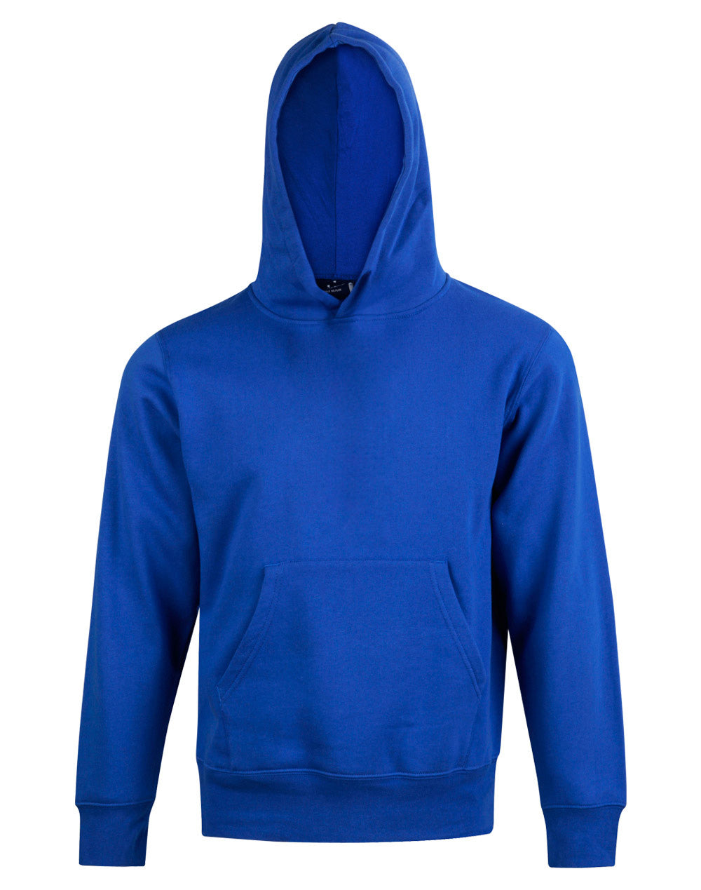 [FL09K] Kids' Close Front  Contrast Fleecy Hoodie