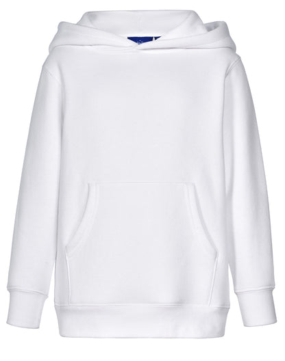 [FL09K] Kids' Close Front  Contrast Fleecy Hoodie