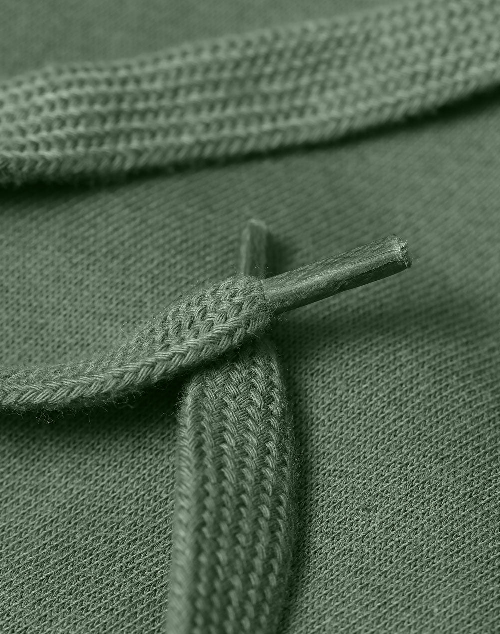 [FL09] Adult's Close Front  Contrast Fleecy Hoodie