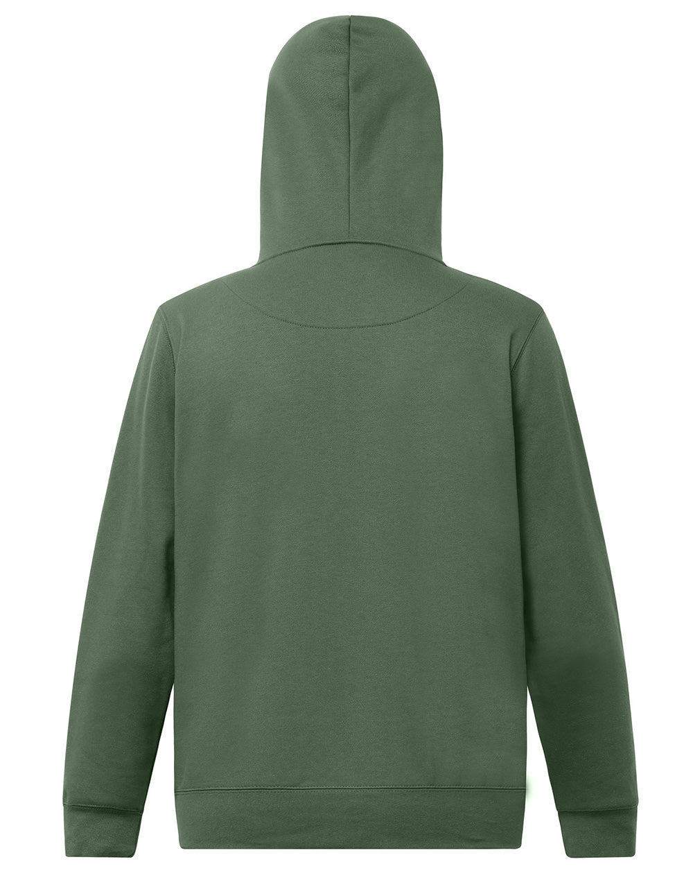 [FL09] Adult's Close Front  Contrast Fleecy Hoodie