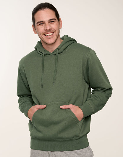 [FL09] Adult's Close Front  Contrast Fleecy Hoodie