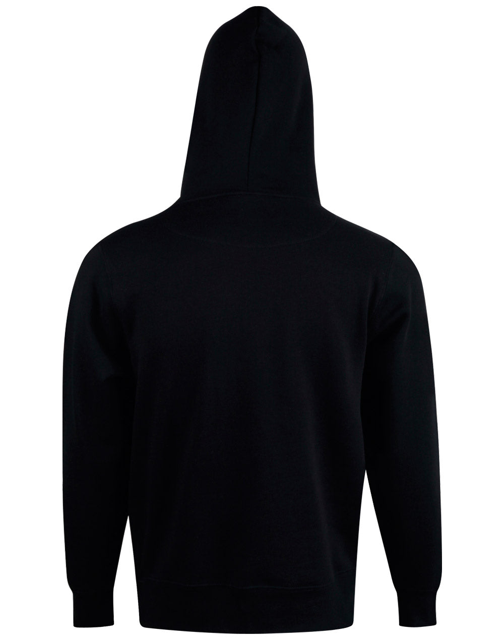 [FL09] Adult's Close Front  Contrast Fleecy Hoodie
