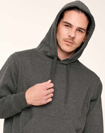 [FL09] Adult's Close Front  Contrast Fleecy Hoodie