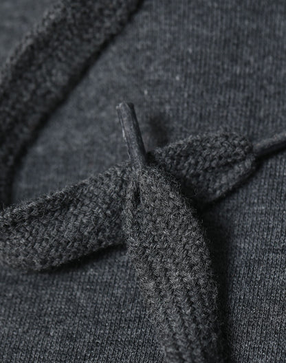 [FL09] Adult's Close Front  Contrast Fleecy Hoodie