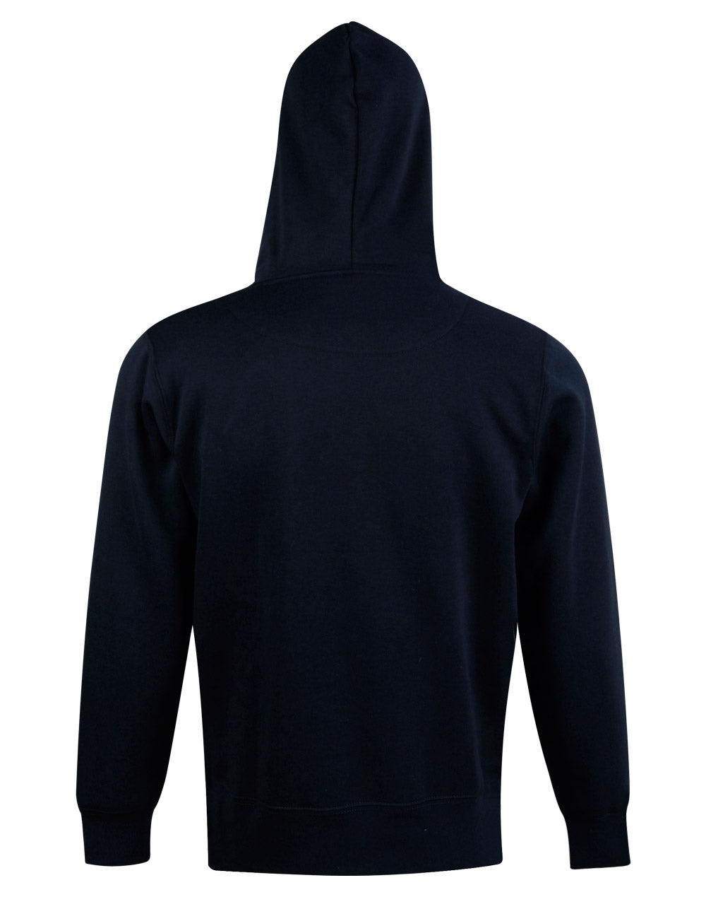 [FL09] Adult's Close Front  Contrast Fleecy Hoodie