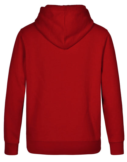 [FL09] Adult's Close Front  Contrast Fleecy Hoodie