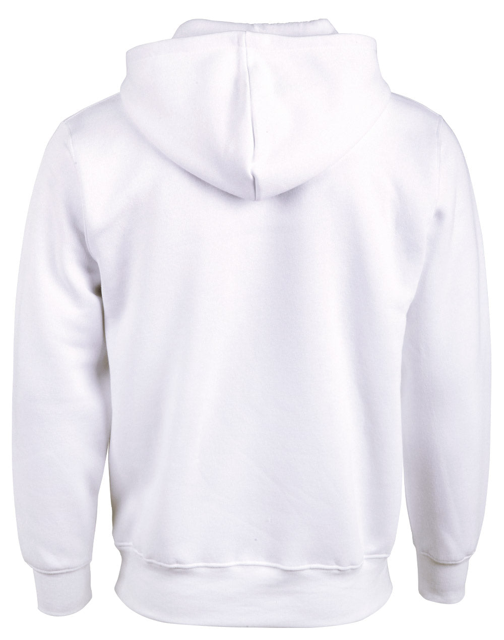 [FL09] Adult's Close Front  Contrast Fleecy Hoodie