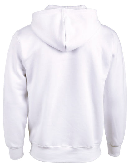 [FL09] Adult's Close Front  Contrast Fleecy Hoodie