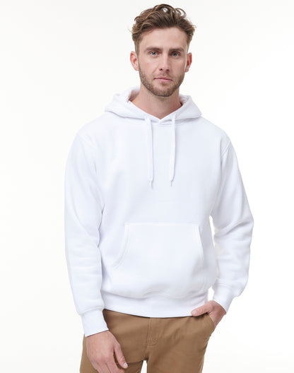 [FL09] Adult's Close Front  Contrast Fleecy Hoodie