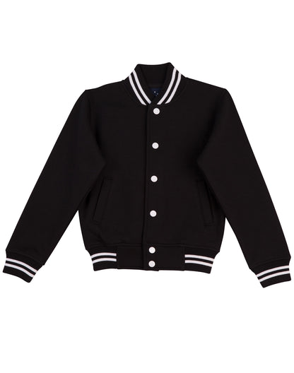 [FL11K] Kid's Fleece Varsity Jacket