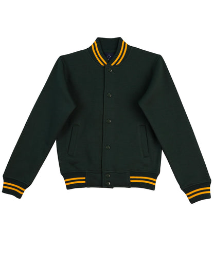 [FL11K] Kid's Fleece Varsity Jacket