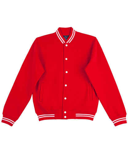 [FL11K] Kid's Fleece Varsity Jacket
